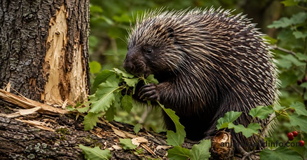 Diet and Feeding Habits of Porcupines